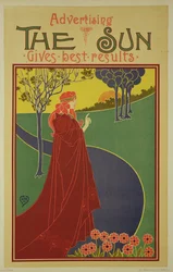 Reproducción de un cartel publicitario de 